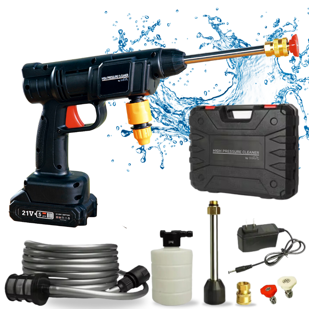 Pistola de presión Turbo: máxima potencia para una limpieza impecable