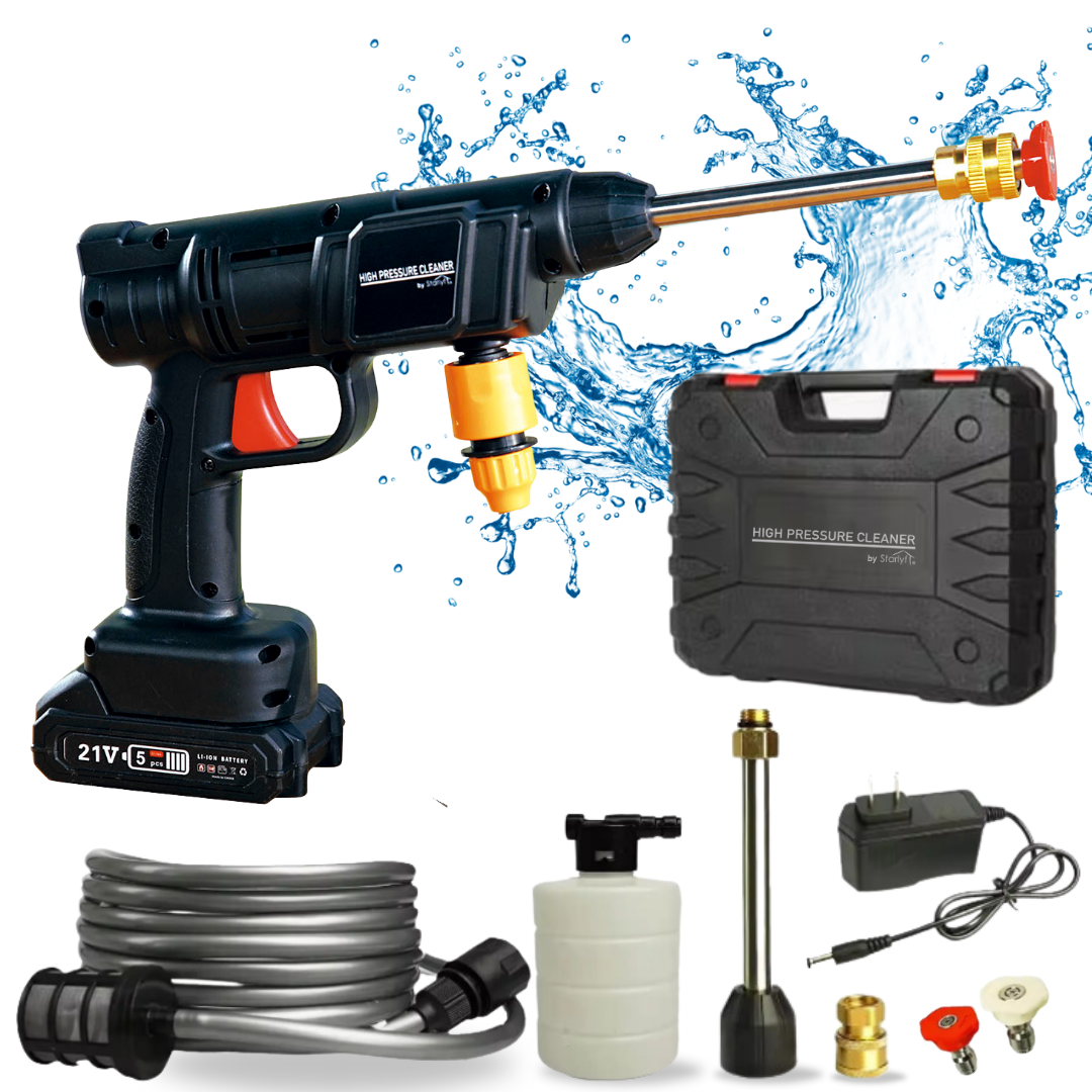 Pistola de presión Turbo: máxima potencia para una limpieza impecable