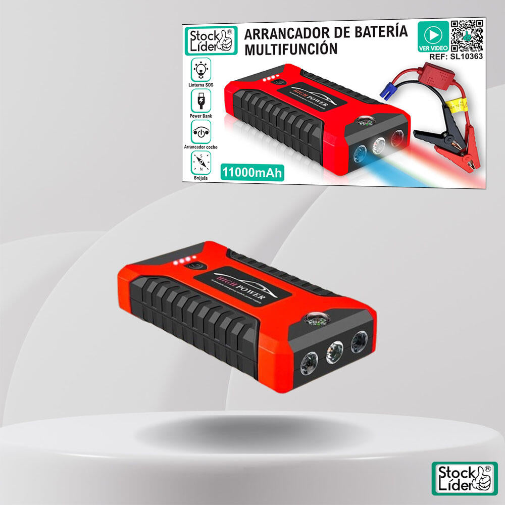 Arrancador de batería multifunción